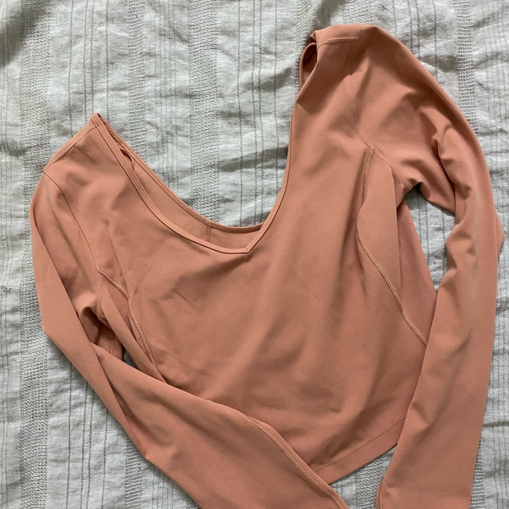 Lululemon Yoga Slim Fit Align Long Sleeve Top